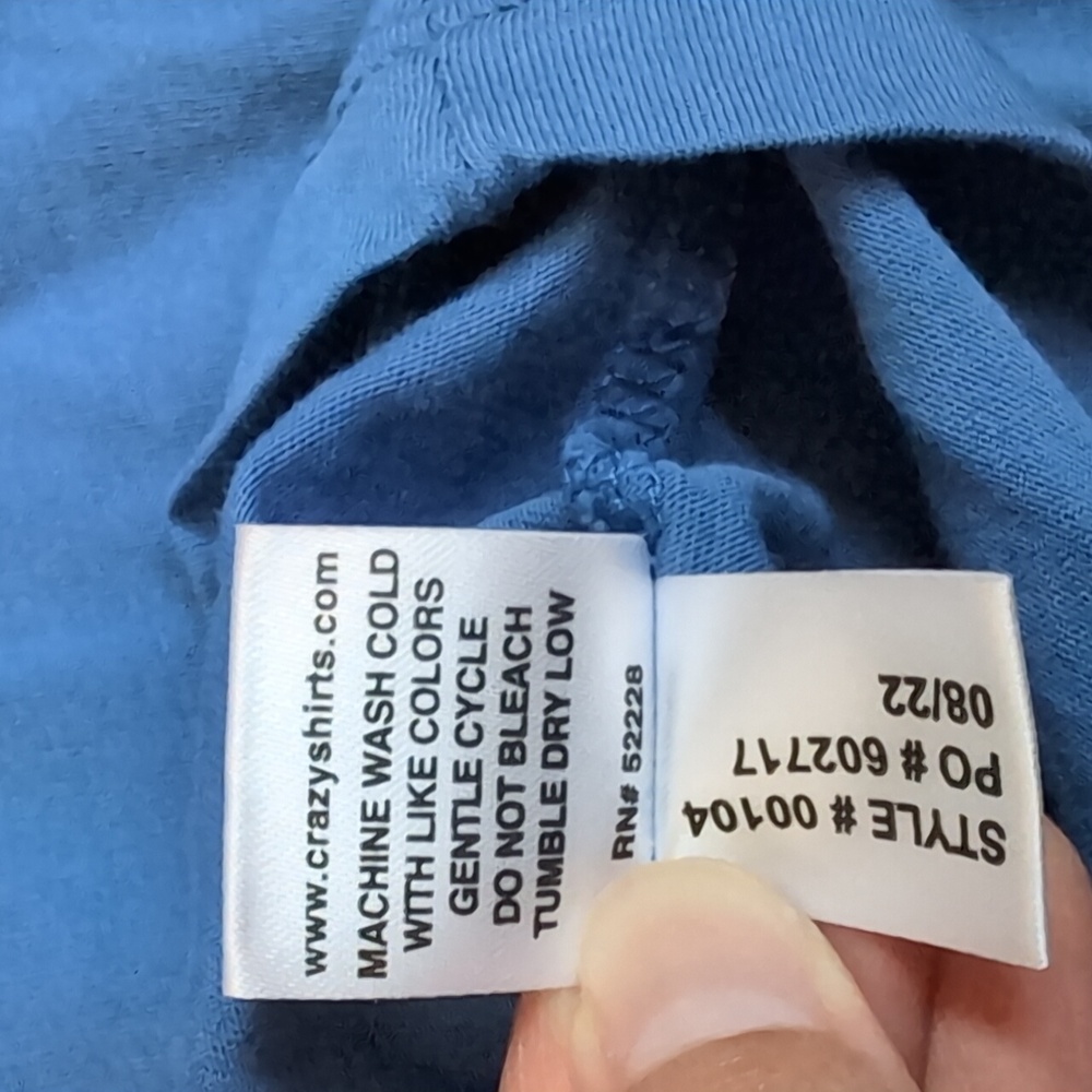 XL Crazy Shirts B. Kilban Cat Shirt - Picture 7 of 9